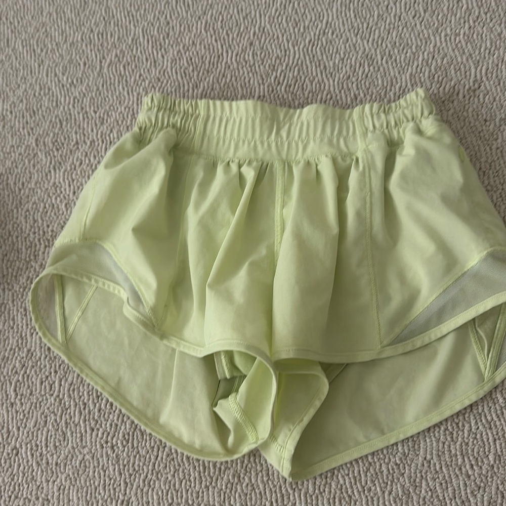 Lime Green Lululemon Shorts